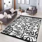 “Sokak Ruhu ” Kaymaz Taban Yıkanabilir Dikdörtgen, Kare Halı