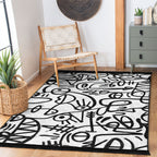 “Sokak Ruhu ” Kaymaz Taban Yıkanabilir Dikdörtgen, Kare Halı