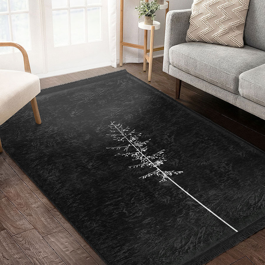 “Umut Dalı” Kaymaz Taban Yıkanabilir Dikdörtgen, Kare Halı