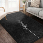 “Umut Dalı” Kaymaz Taban Yıkanabilir Dikdörtgen, Kare Halı