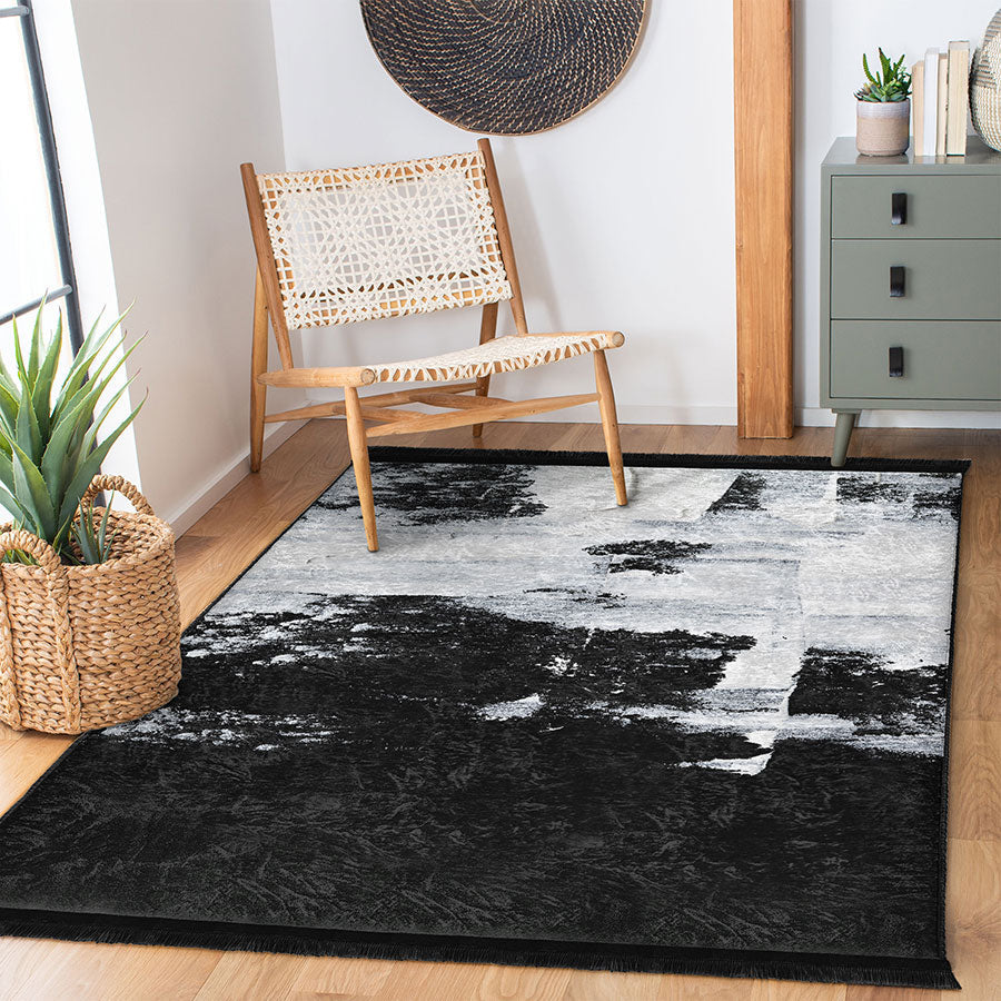 “Sessizlik Katmanı ” Kaymaz Taban Yıkanabilir Dikdörtgen, Kare Halı