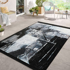 “Kırık Zamanlar” Kaymaz Taban Yıkanabilir Dikdörtgen, Kare Halı