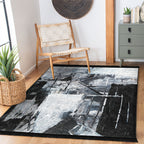 “Kırık Zamanlar” Kaymaz Taban Yıkanabilir Dikdörtgen, Kare Halı