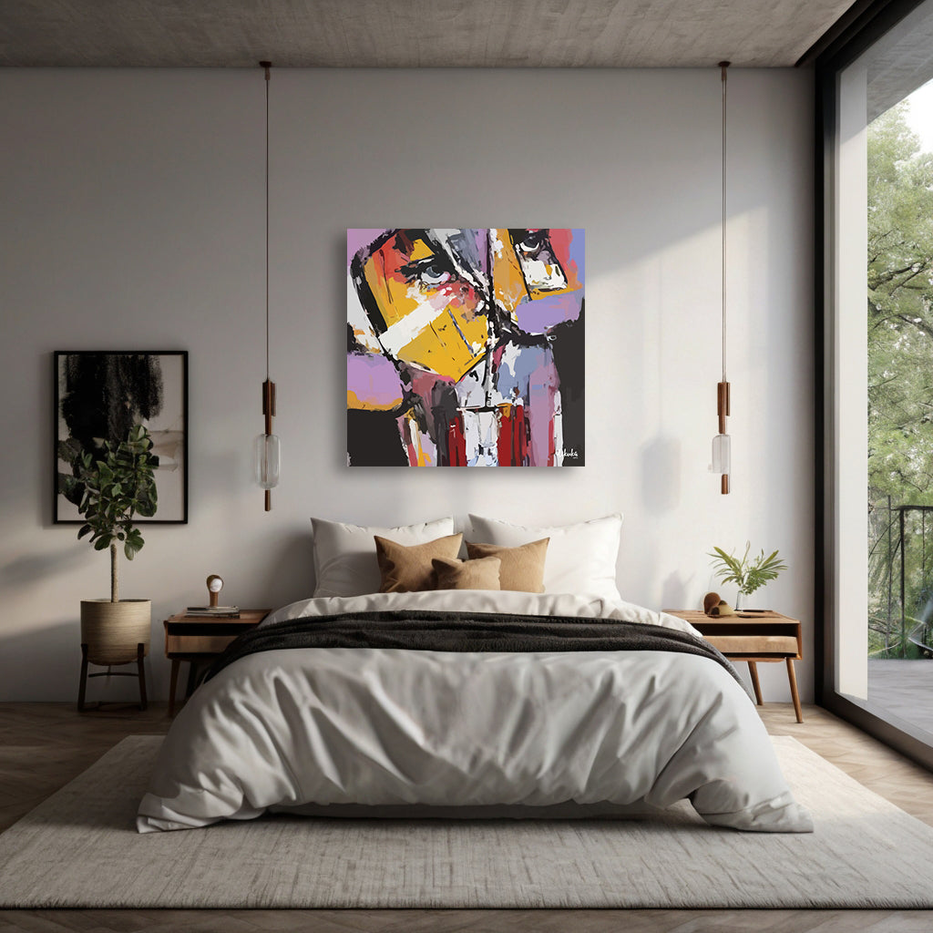 "Bölünmüşlük" Tuval Üzerine Dijital Baskı