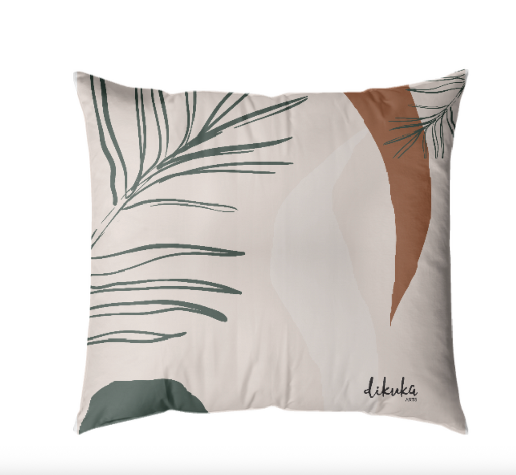 Dusky Botanica Toprak Tonları 3'lü Yastık Kılıfı Seti