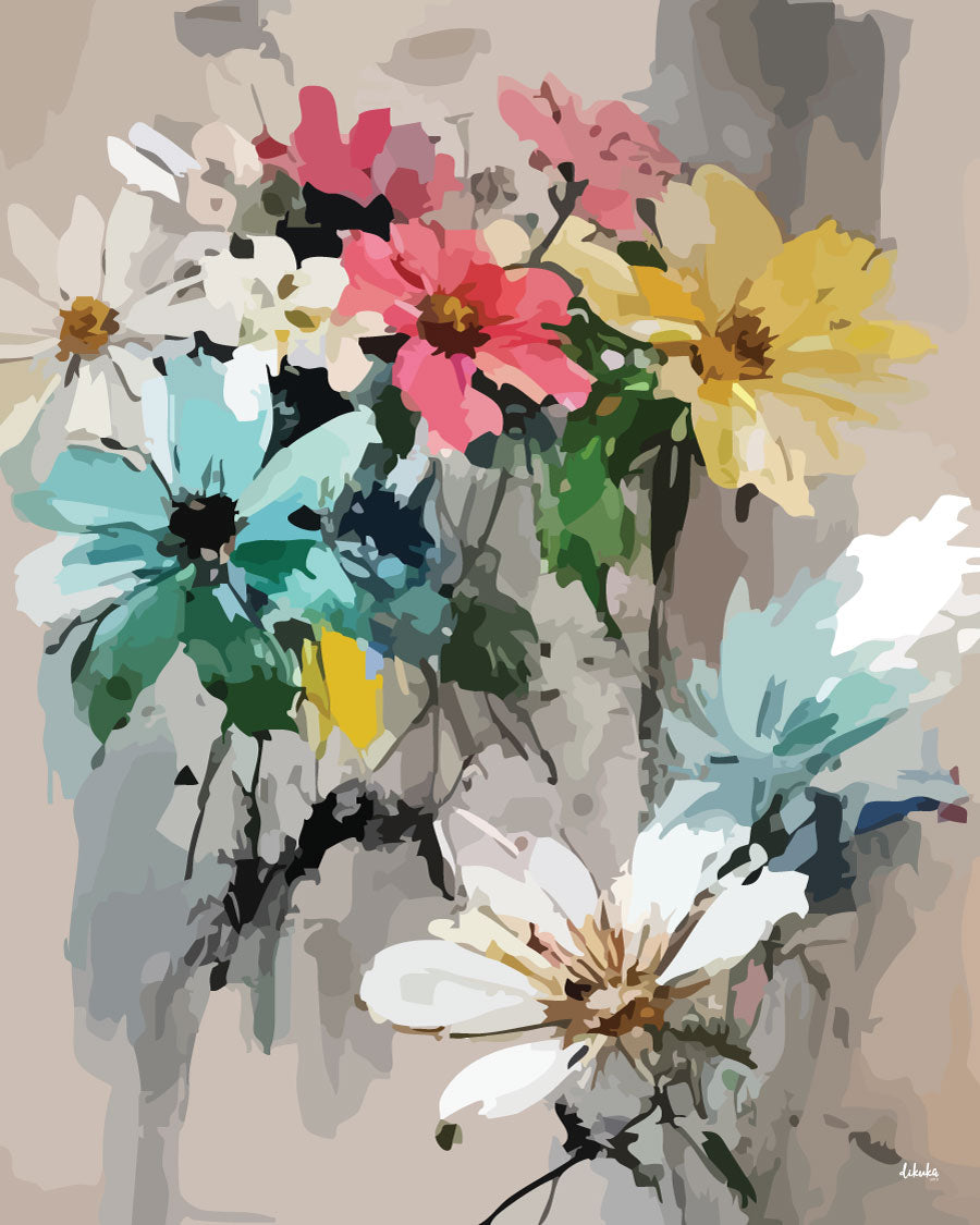 "Gönlümde Bahar" Tuval Üzerine Dijital Baskı Kanvas