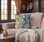 Portakal Bahçesi – Modern 43x43 Yastık Kılıfı