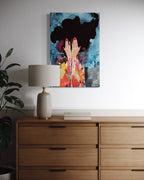 "Benlik" Tuval Üzerine Dijital Baskı Kanvas