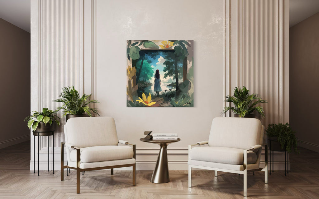 "Durduğum Yer" Tuval Üzerine Dijital Baskı