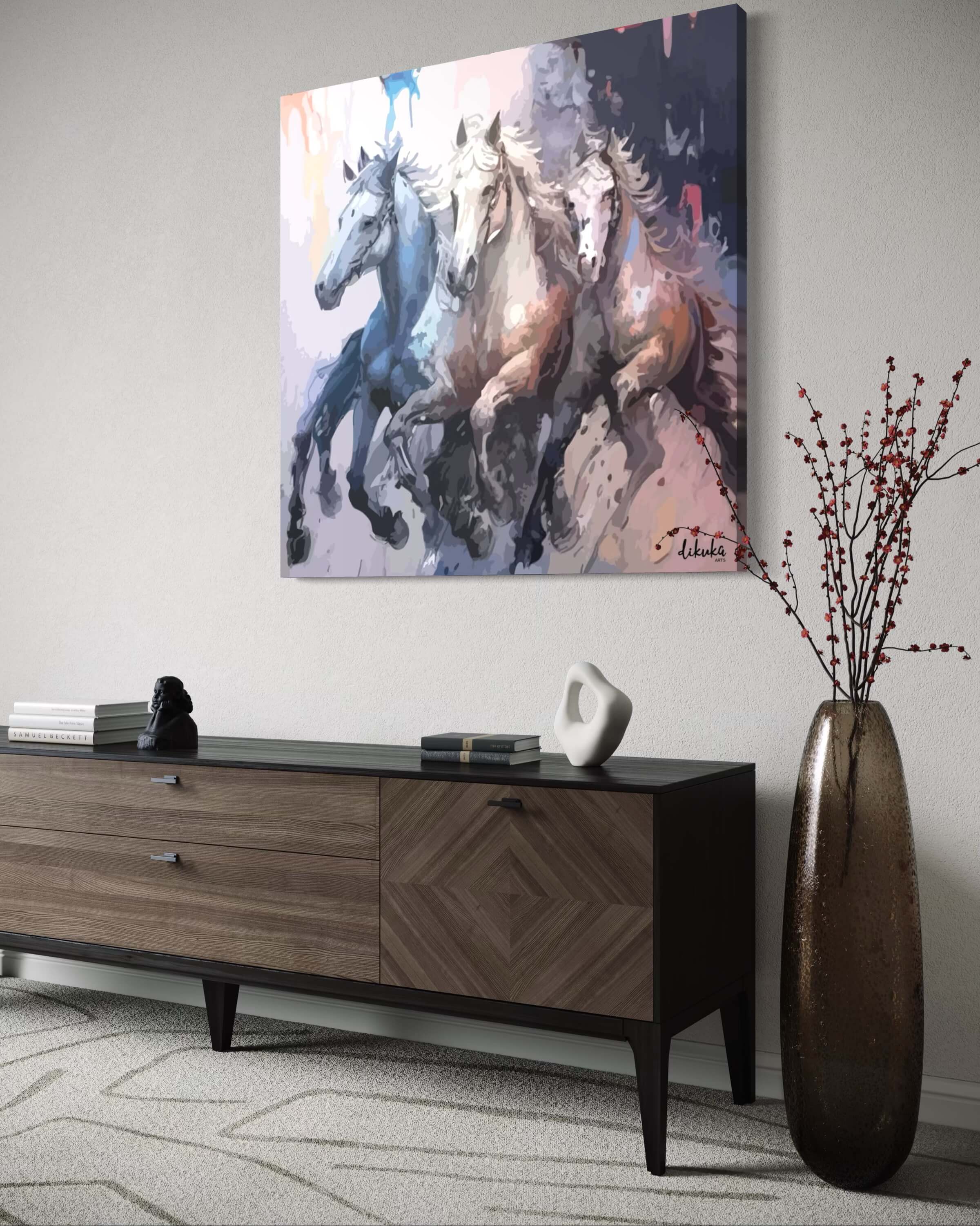 "Uyanışın Tozu" Tuval Üzerine Dijital Baskı