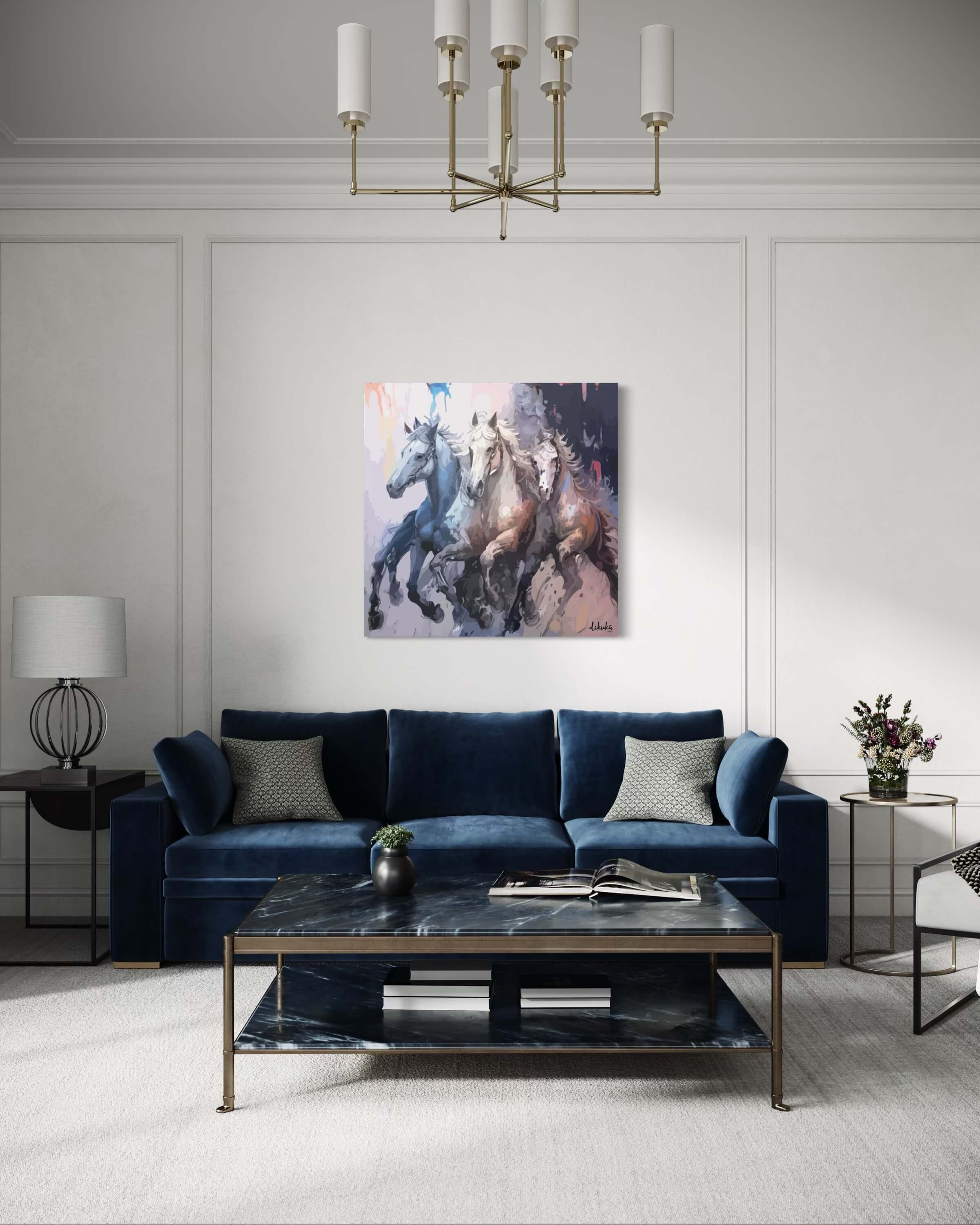 "Uyanışın Tozu" Tuval Üzerine Dijital Baskı