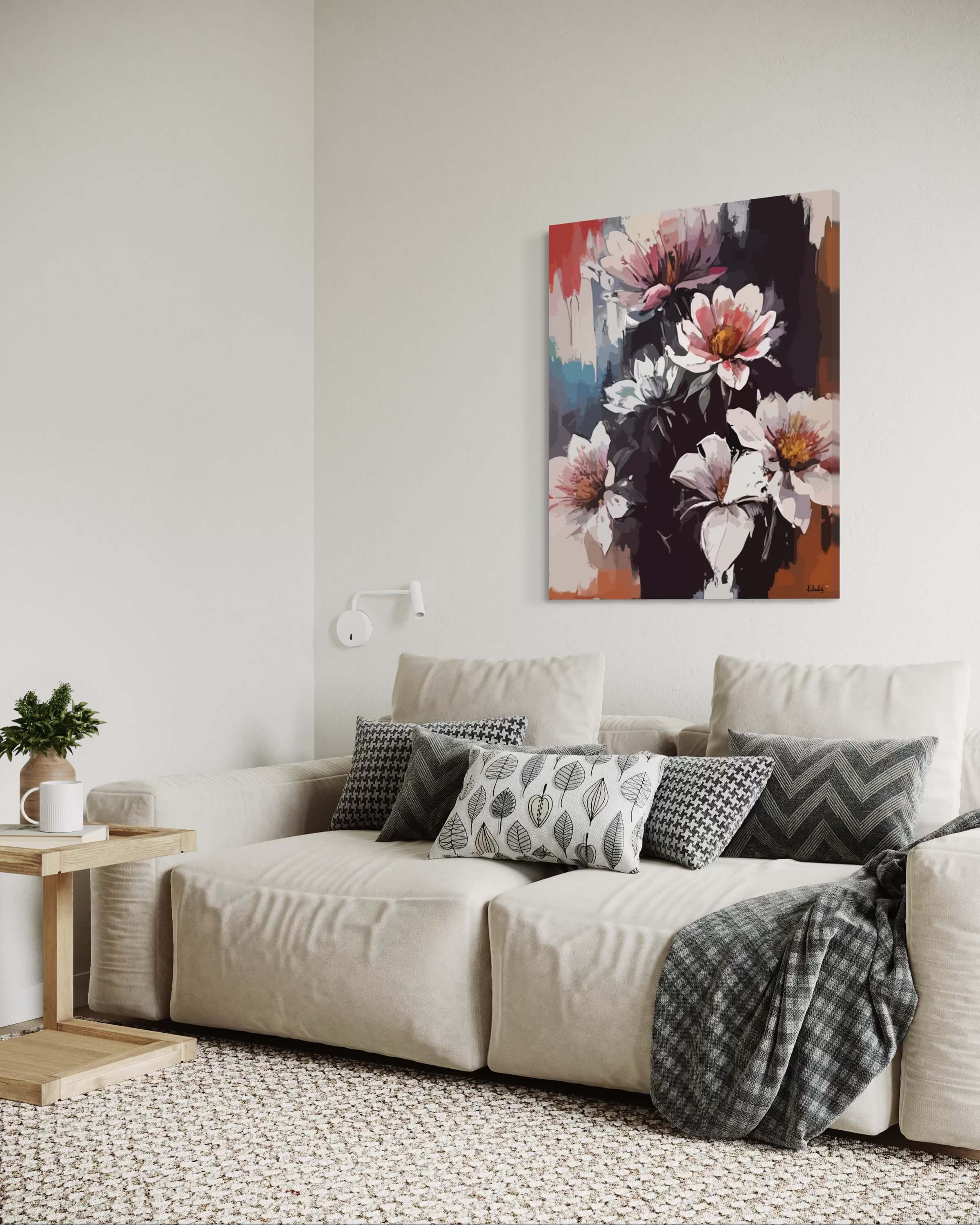 "Solmadan Önce" Tuval Üzerine Dijital Baskı Kanvas