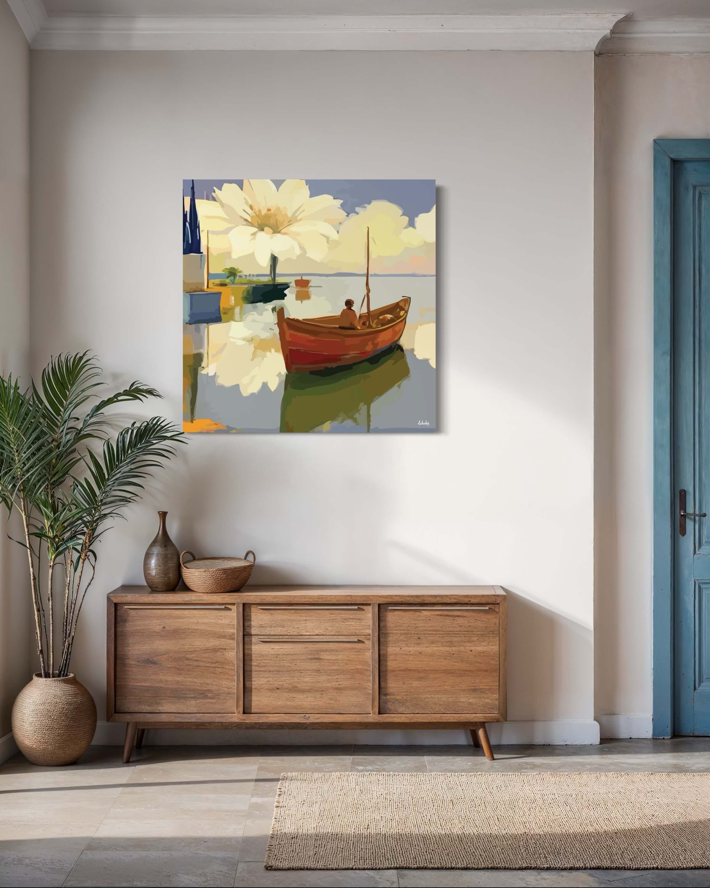 "Sana Doğru" Tuval Üzerine Dijital Baskı