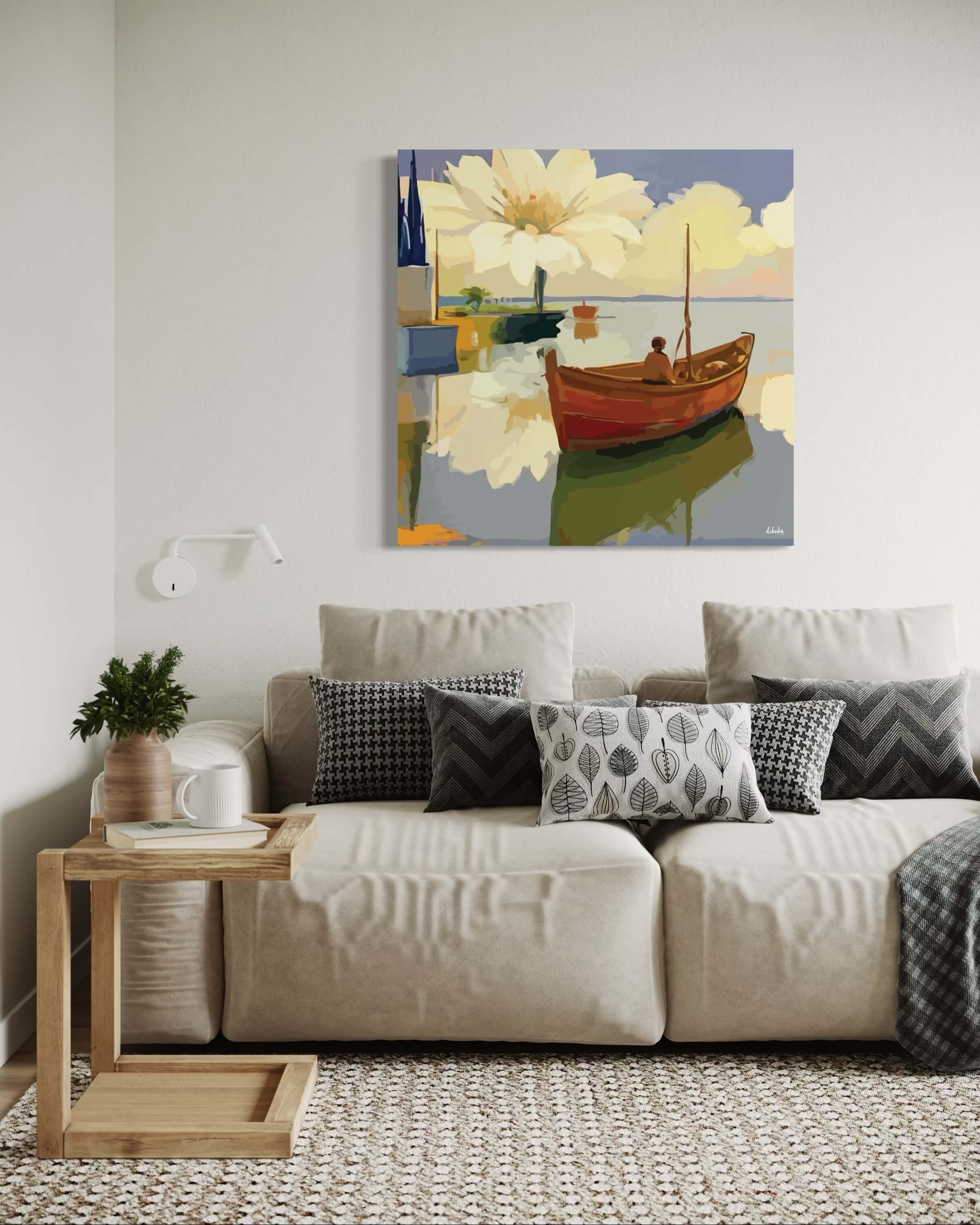 "Sana Doğru" Tuval Üzerine Dijital Baskı