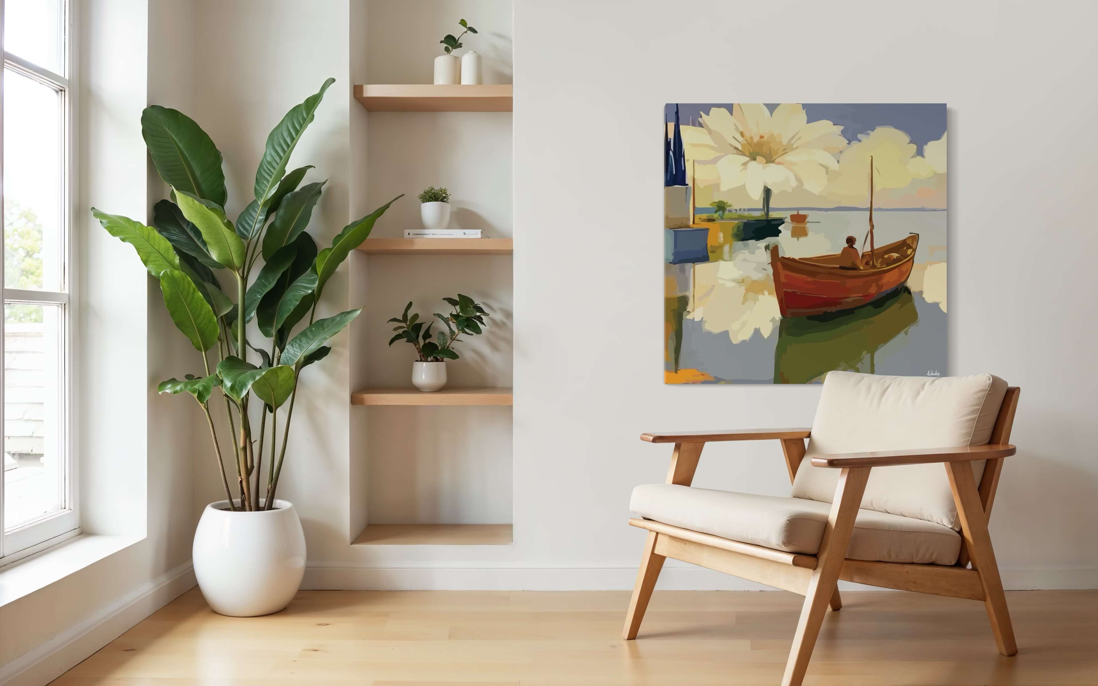 "Sana Doğru" Tuval Üzerine Dijital Baskı