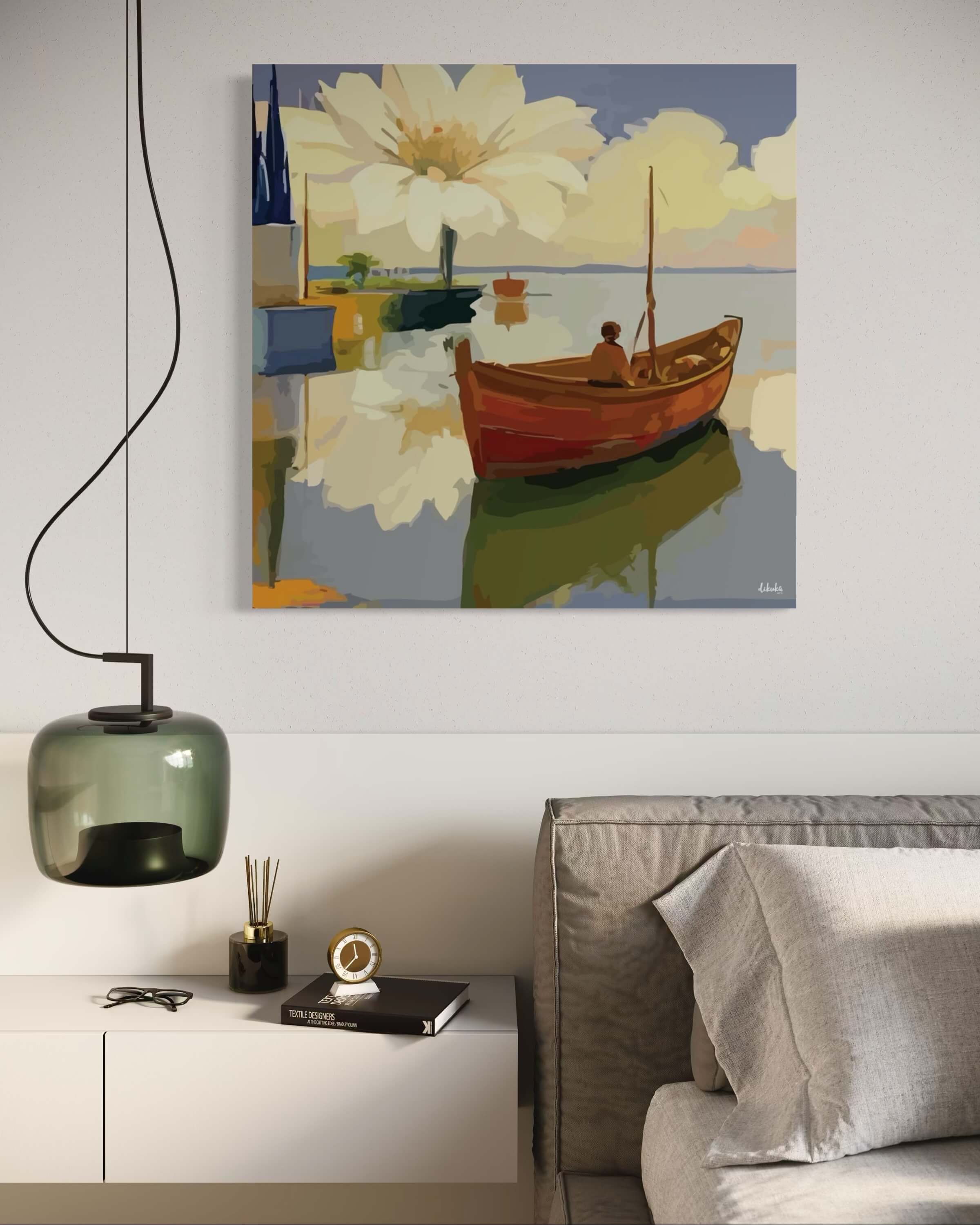 "Sana Doğru" Tuval Üzerine Dijital Baskı