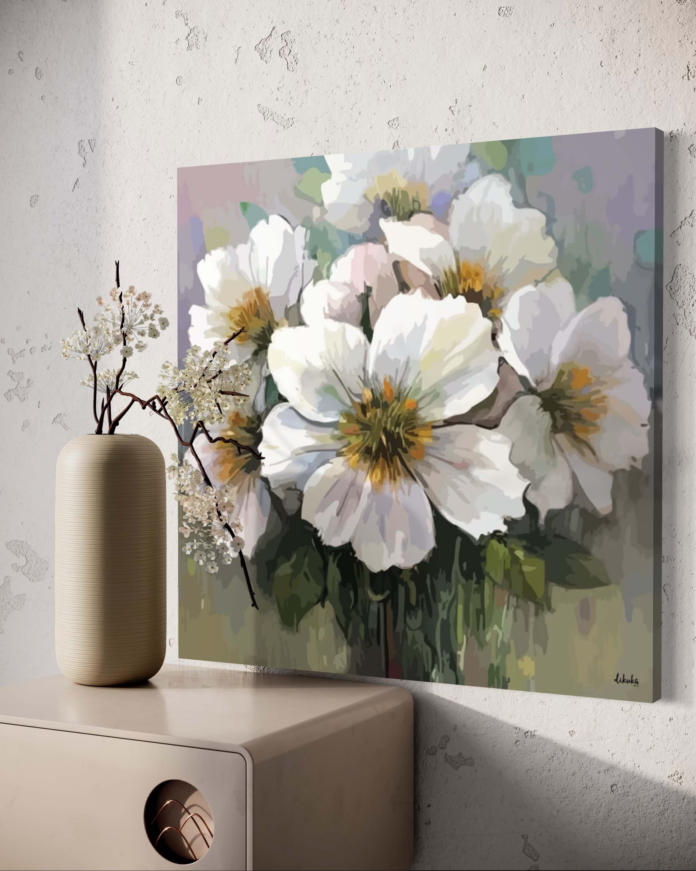 "Sabah Gibi" Tuval Üzerine Dijital Baskı