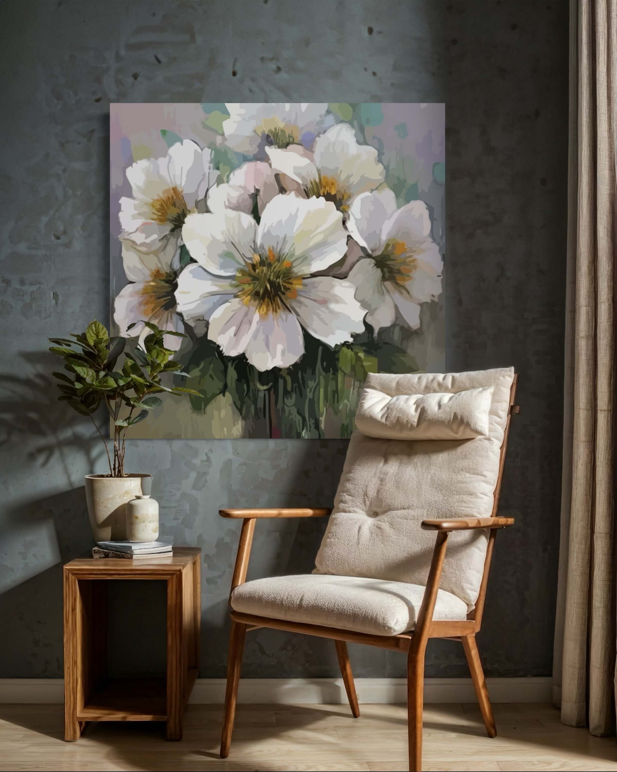 "Sabah Gibi" Tuval Üzerine Dijital Baskı