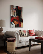 "Kadehte Kalan" Tuval Üzerine Dijital Baskı Kanvas