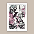 One day in Paris - Original Art Print | Poster | Canvas