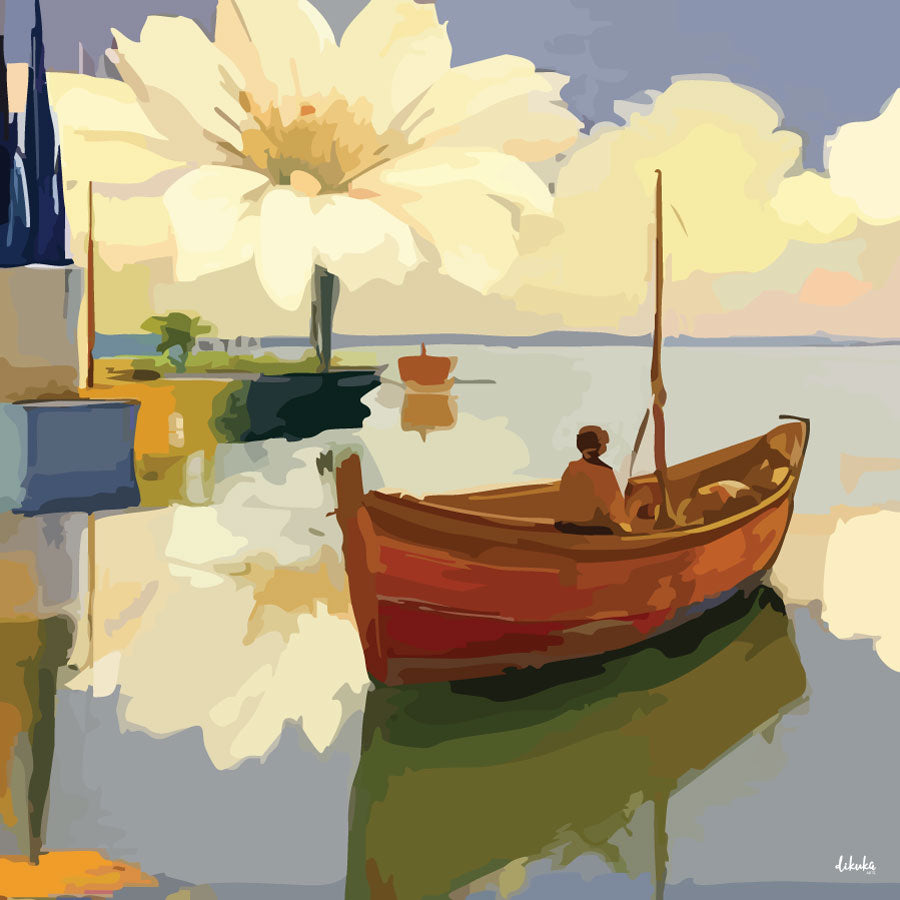 "Sana Doğru" Tuval Üzerine Dijital Baskı