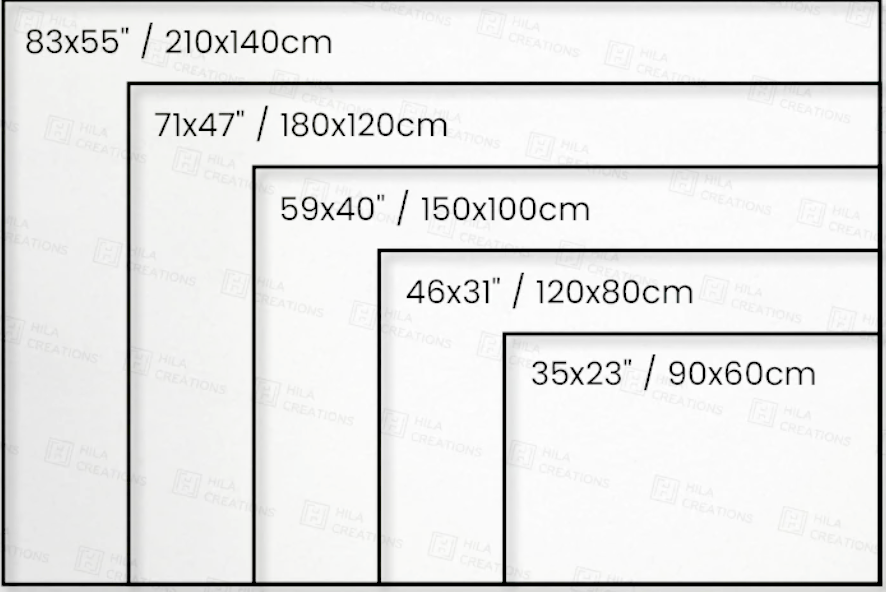 "Sokakların Ritmi”" Soyut Modern Tuval Dijital Kanvas Tablo