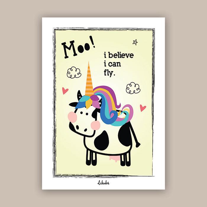 My Unicow - Original Art Print | Poster | Canvas