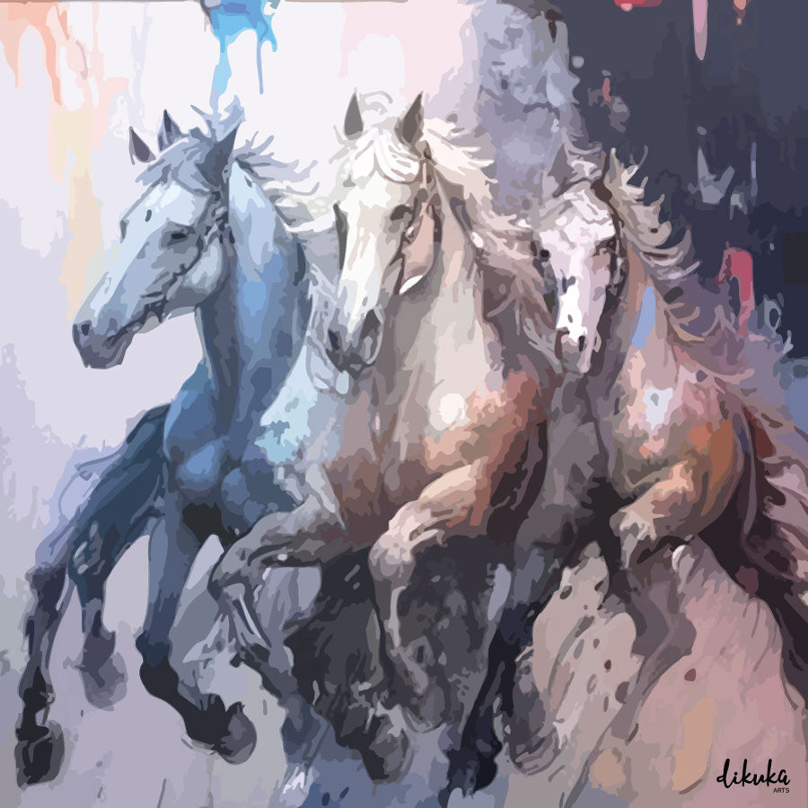 "Uyanışın Tozu" Tuval Üzerine Dijital Baskı