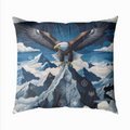 Kutsal Dağlar ve Kartal Bakışı Yastık Kılıfı | 43x43 cm
