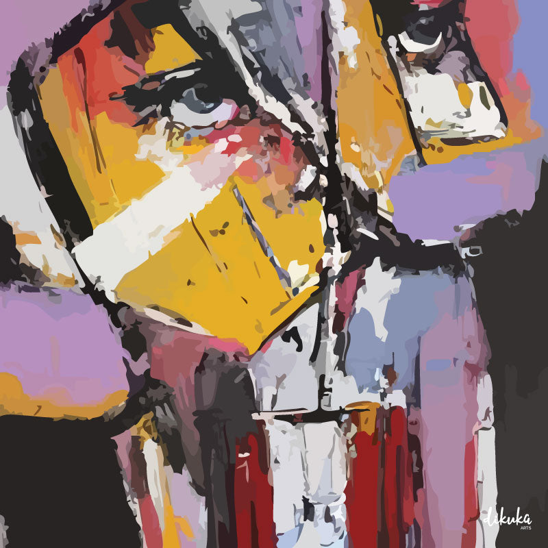 "Bölünmüşlük" Tuval Üzerine Dijital Baskı