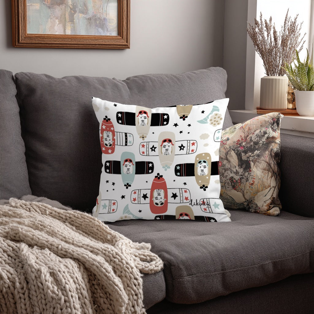 Dikuka Kids Pilot Cats Kırlent - Minikler için Yastık