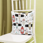 Dikuka Kids Pilot Cats Kırlent - Minikler için Yastık