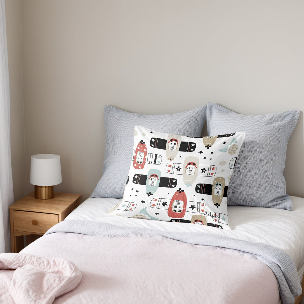 Dikuka Kids Pilot Cats Kırlent - Minikler için Yastık